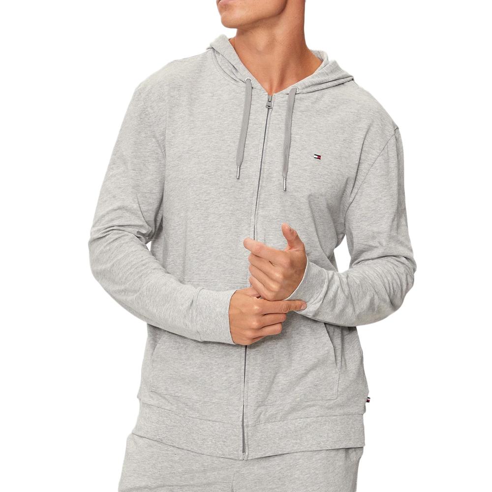 Sweat Gris Homme Tommy Hilfiger Heather pas cher