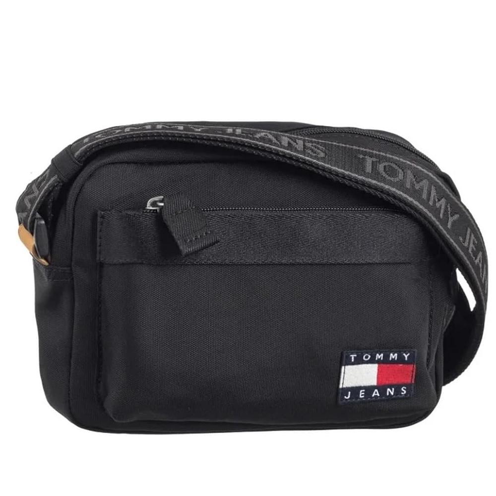 Sacoche Noire Homme Tommy Hilfiger Essential Daily pas cher