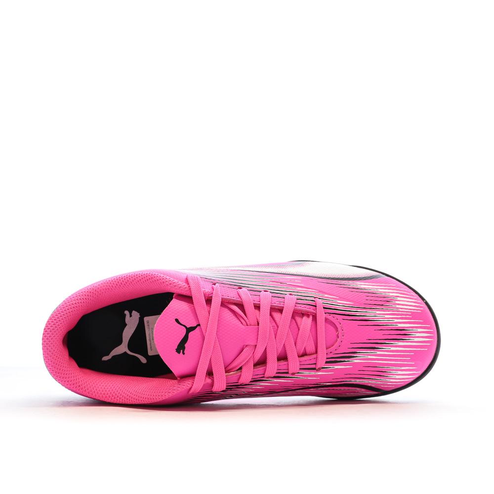 Chaussures Football Rose Garçon Puma Ultra Play vue 4