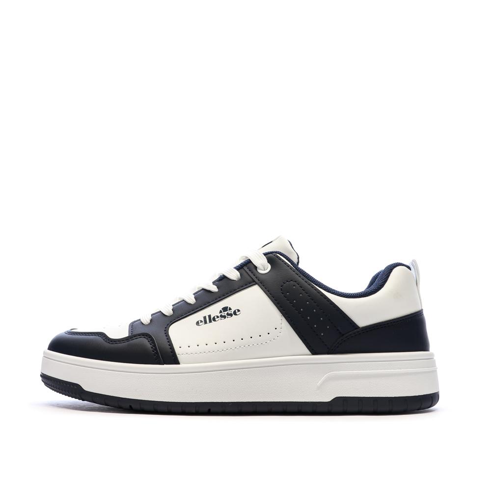 Ellesse SANDY Zapatillas Hombre Blanco/Azul Marino barato
