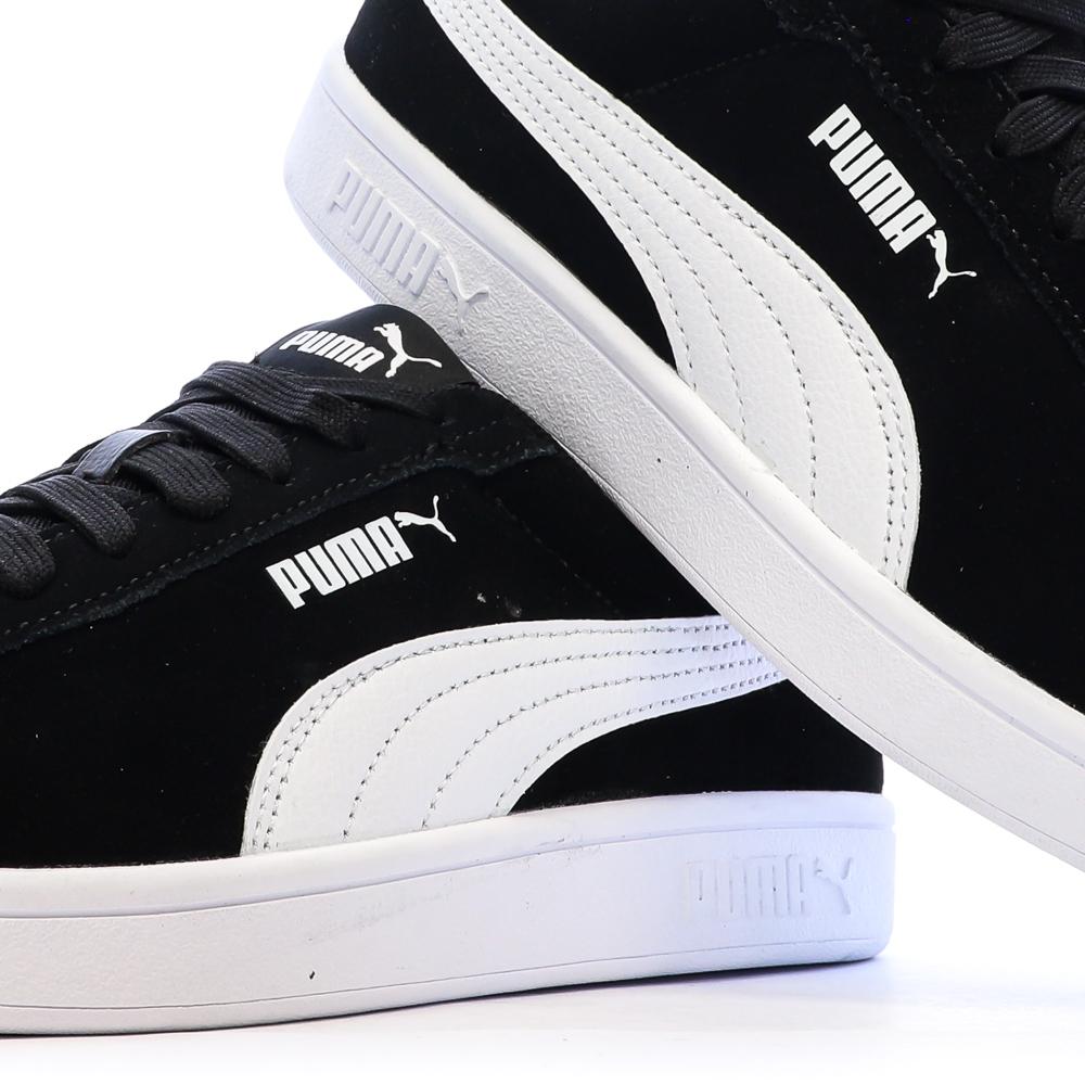 Zapatillas negras/blancas para hombre Puma Smash 3.0 ver 7