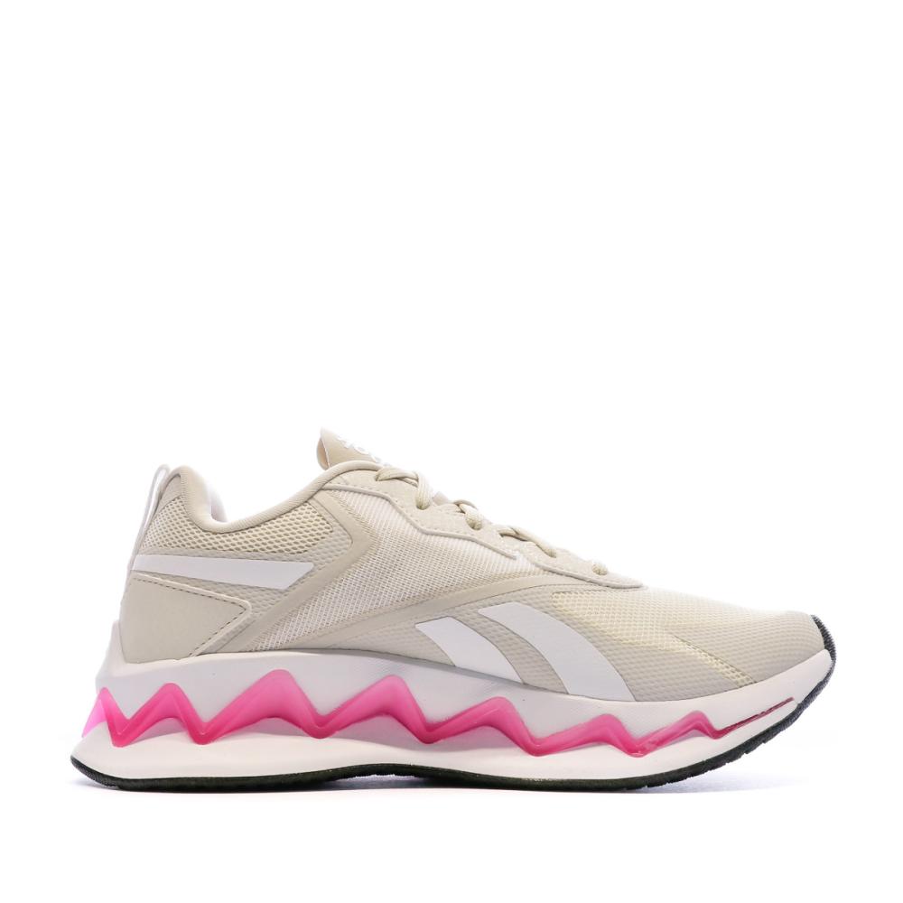 Chaussures de running Blanches Femme ZIG Elusion Energy vue 2