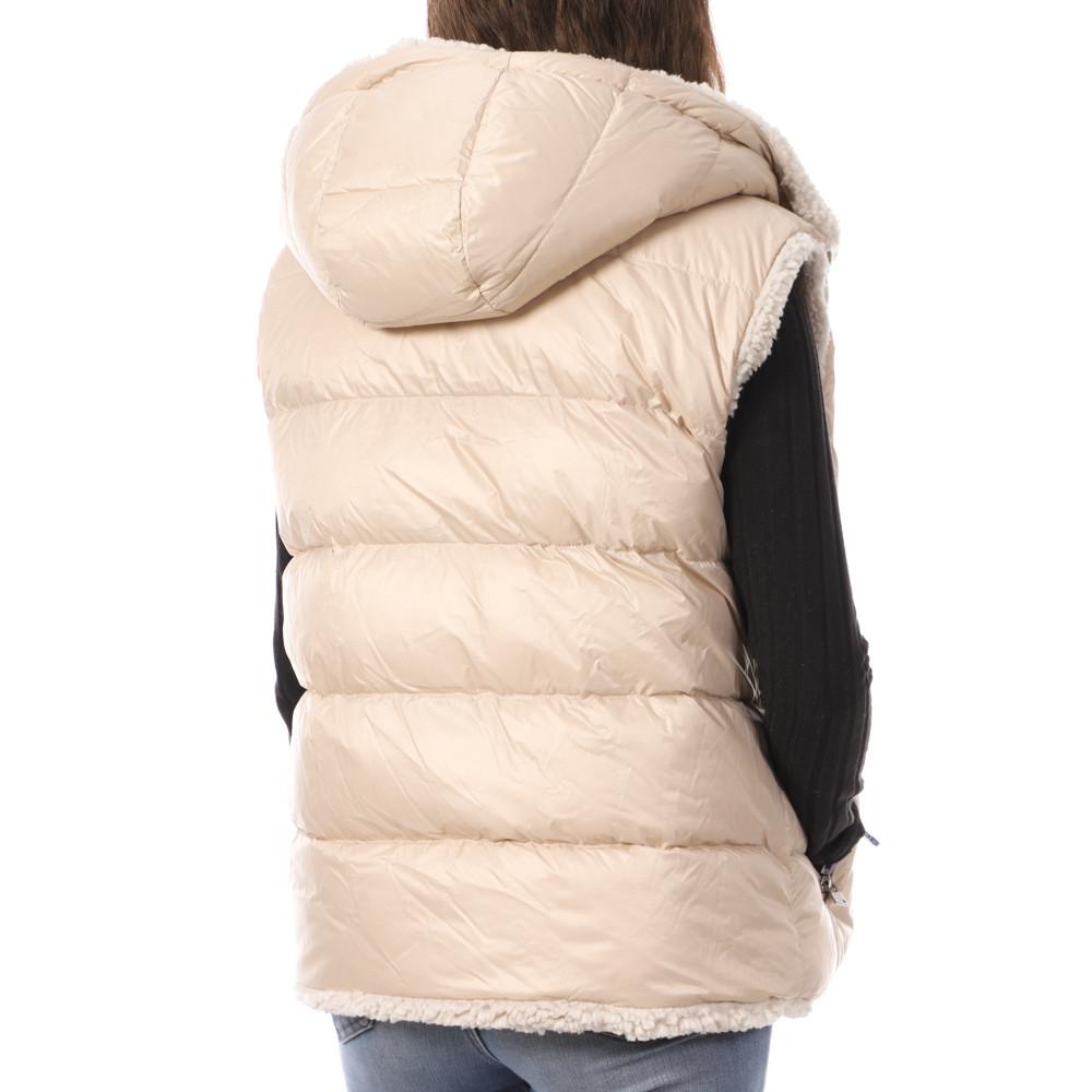 Doudoune Réversible sans manche Beige Femme Jott Daria vue 5