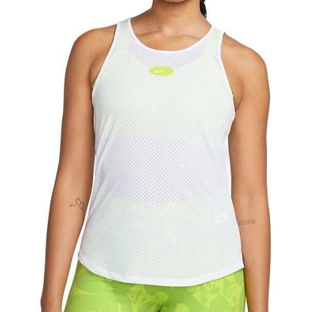 Débardeur Blanc Femme Nike Tank pas cher