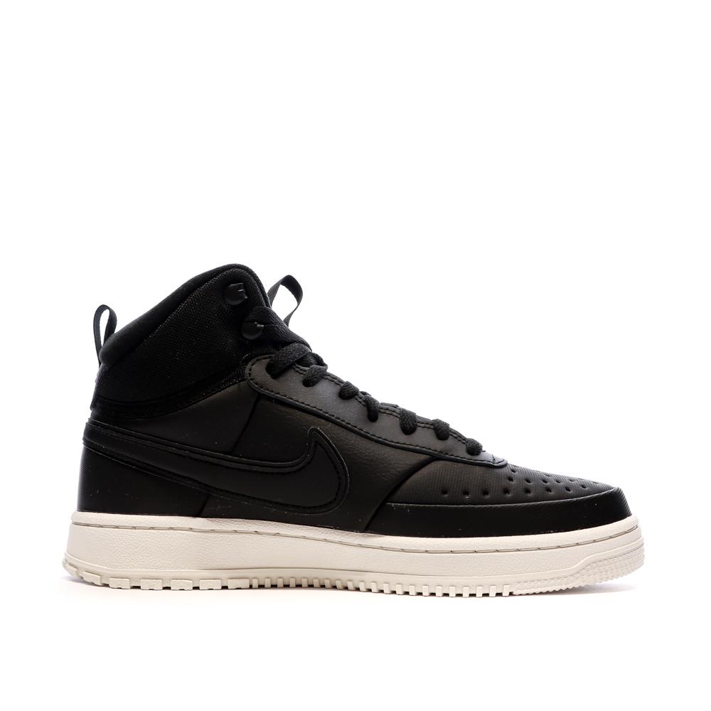 Baskets Noires Homme Nike Court Vision Mid 002 vue 2