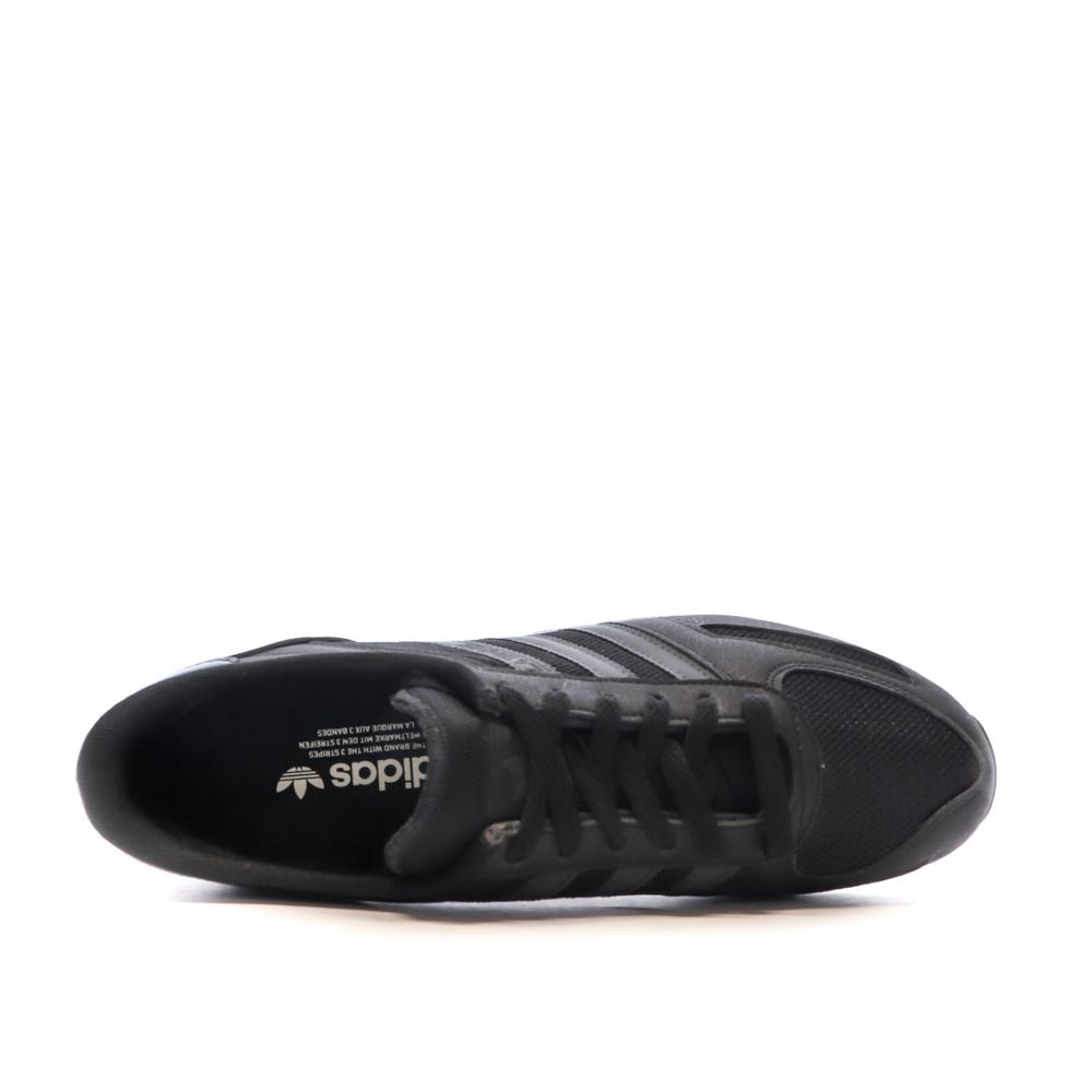 Baskets Noires Homme Adidas La Trainer vue 4
