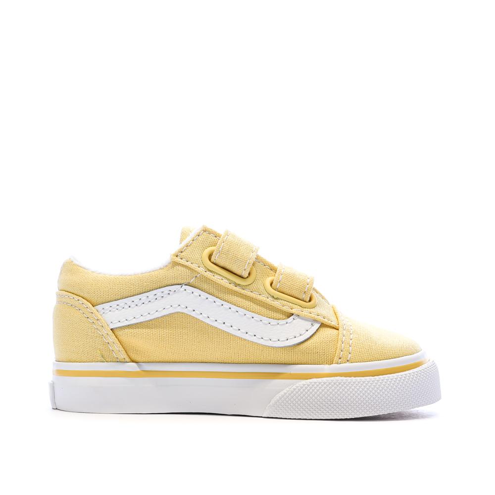 Baskets Jaune Garçon Vans Old Skool Glow Summer Nights vue 2