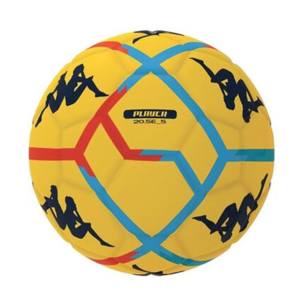 Ballon de Foot Jaune/Rouge Kappa Player 20.5 pas cher