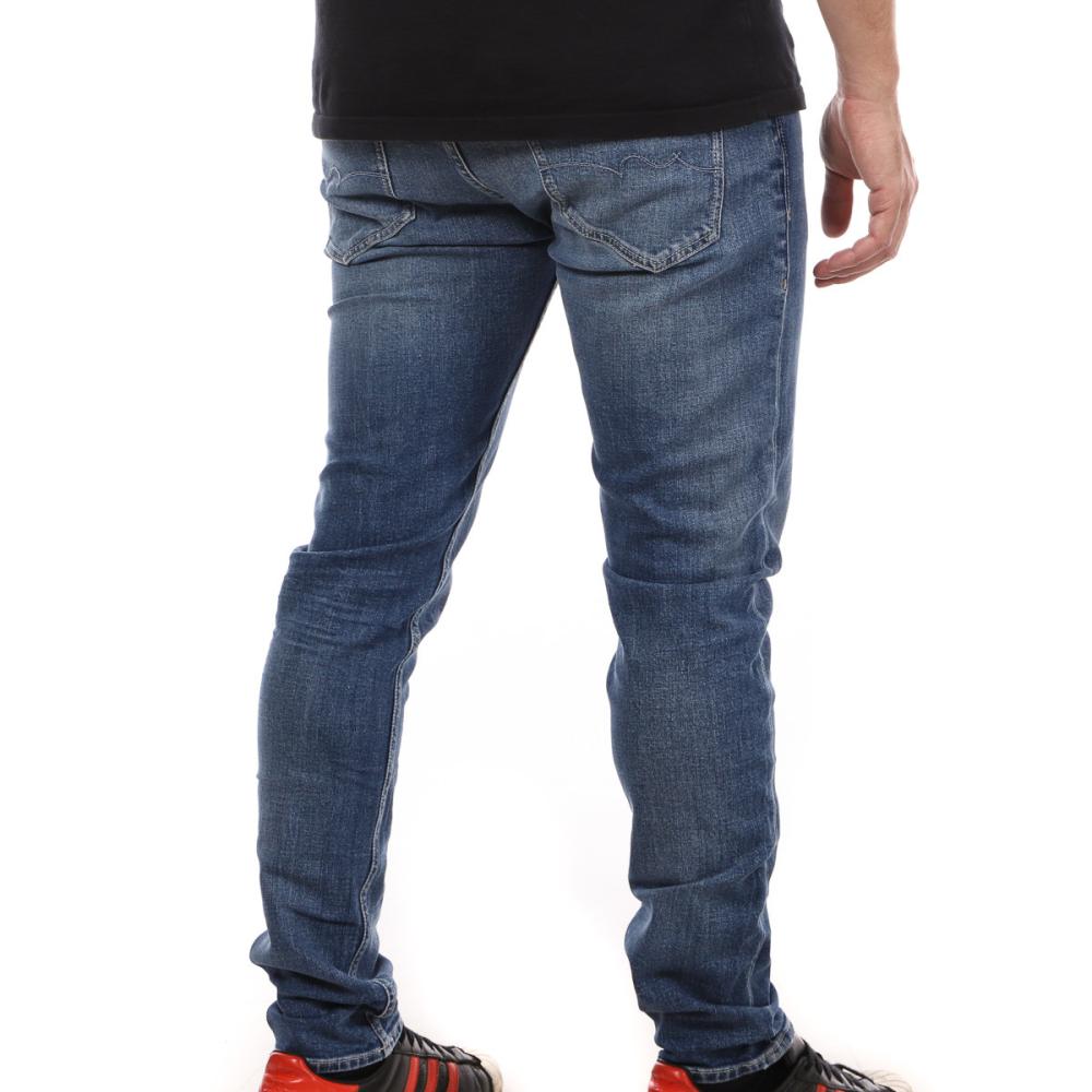 Jean Skinny Bleu foncé Homme Teddy Smith Kurt vue 2