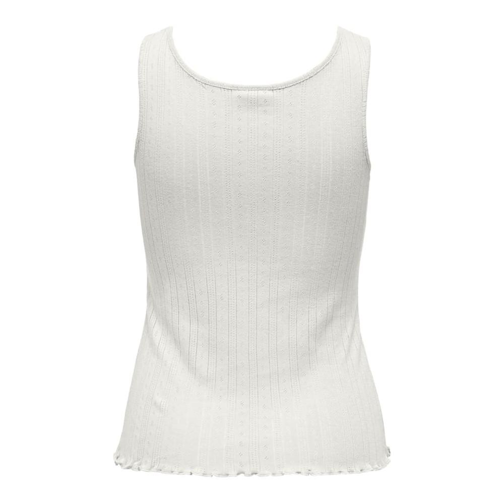 Débardeur Blanc Femme JDY Salsa vue 2