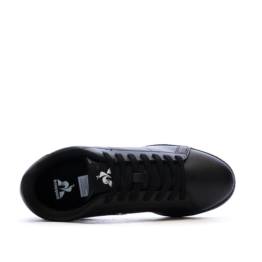 Black Men's Sneakers Le Coq Sportif Courtset Photo of the Espace des Marques %store% store - view of %key%