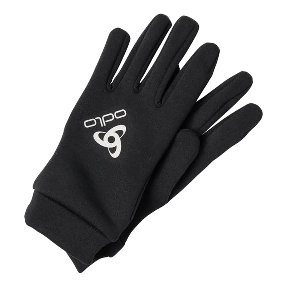 Gants Noir Odlo Gloves Full Finger Stretchfleece Liner pas cher