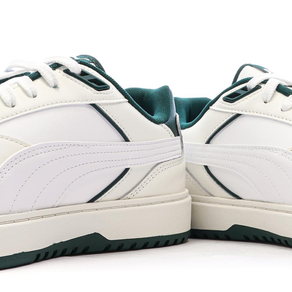 Baskets Blanches/Vertes Foncés Homme Puma Doublecourt03 vue 7