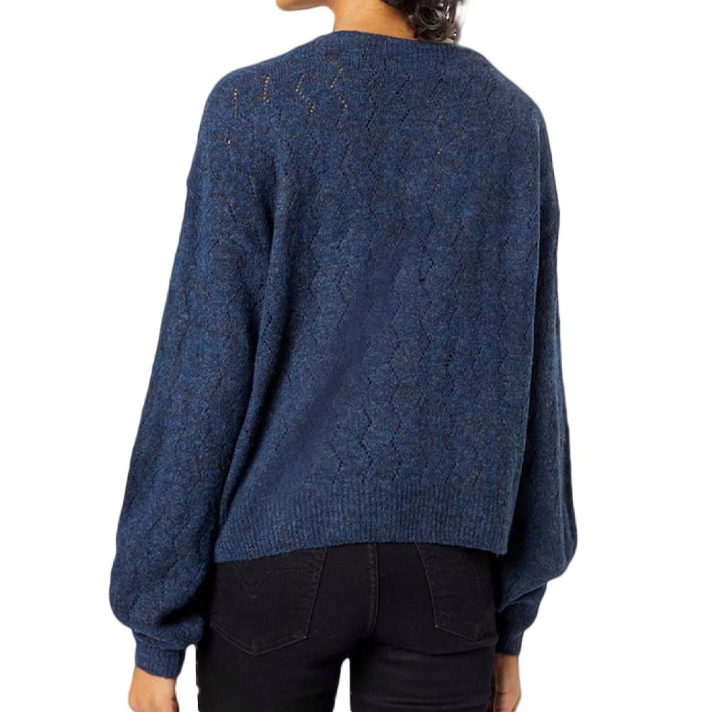 Pull Marine Femme Vero Moda Yen vue 2