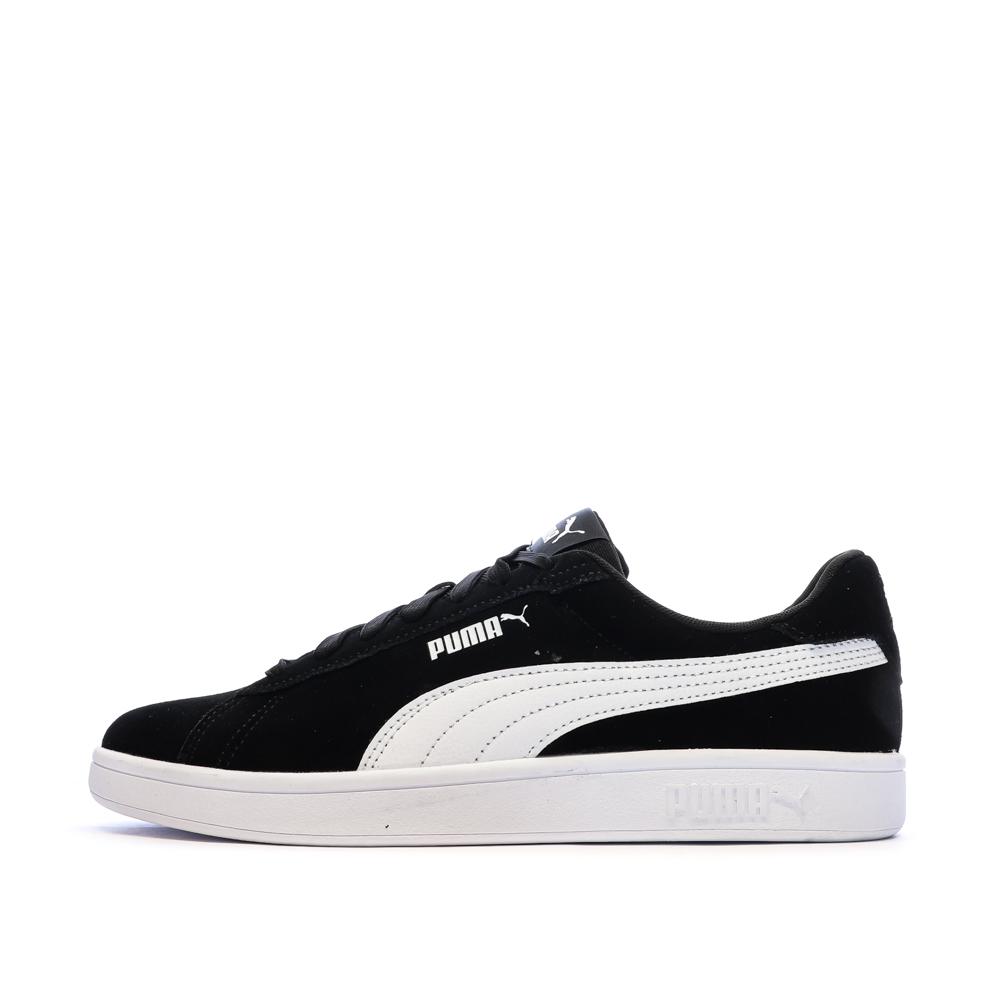 Zapatillas negras/blancas para hombre Puma Smash 3.0 barato