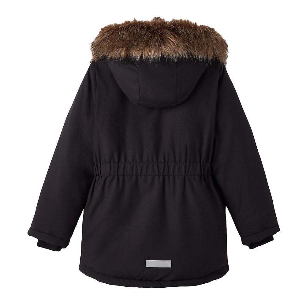 Parka Noir Fille Name it kfmace vue 2