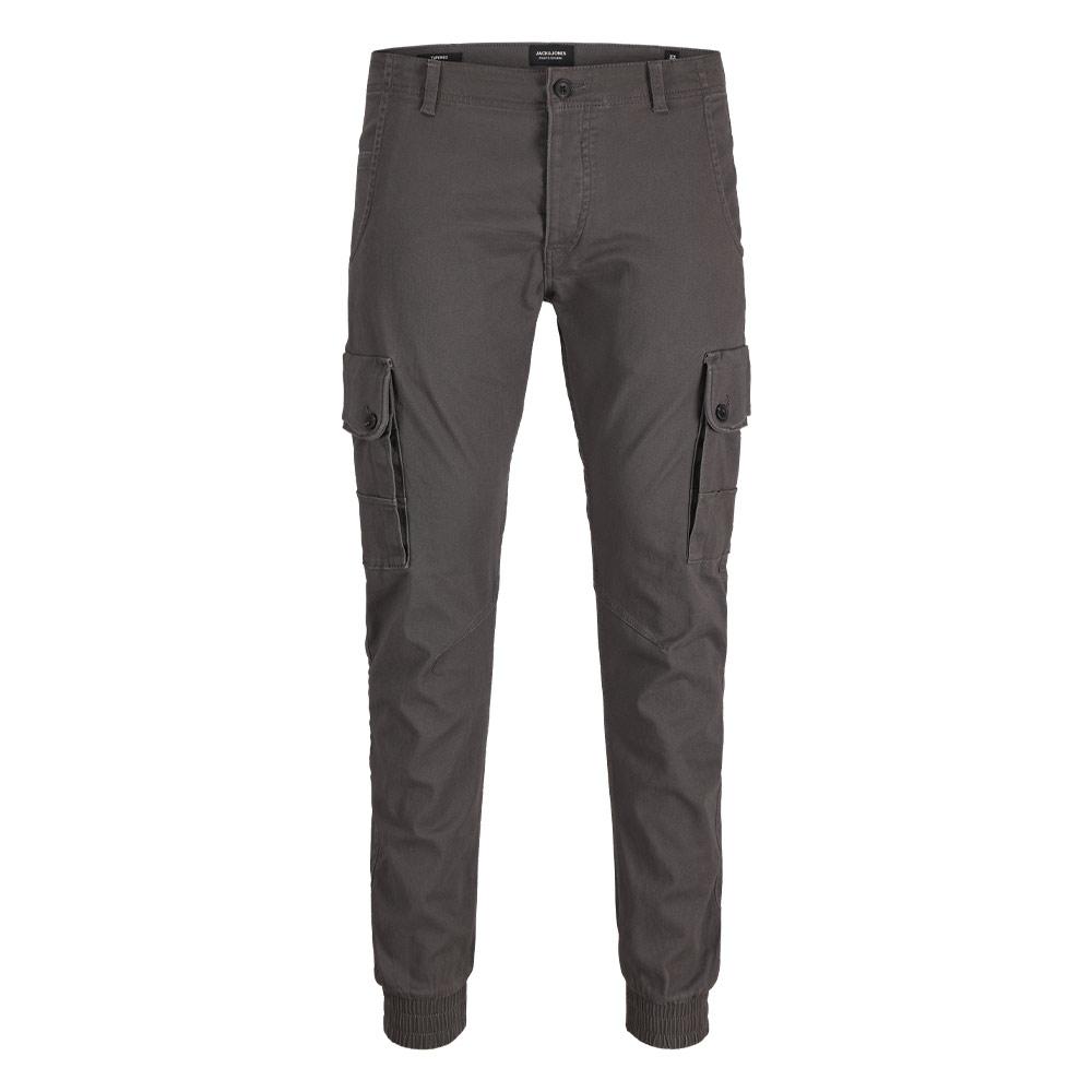 Pantalon fluide Gris Foncé Homme Jack & Jones Paul pas cher