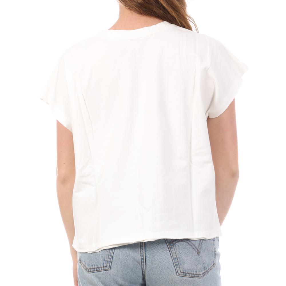 T-shirt Ecru Femme Kaporal Titow vue 2