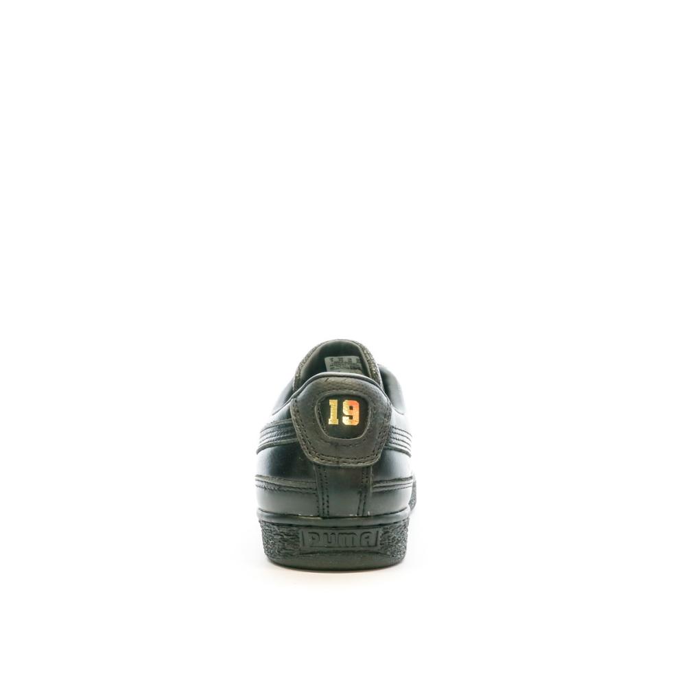 Baskets Noires Homme Puma Suede Rhuigi vue 3