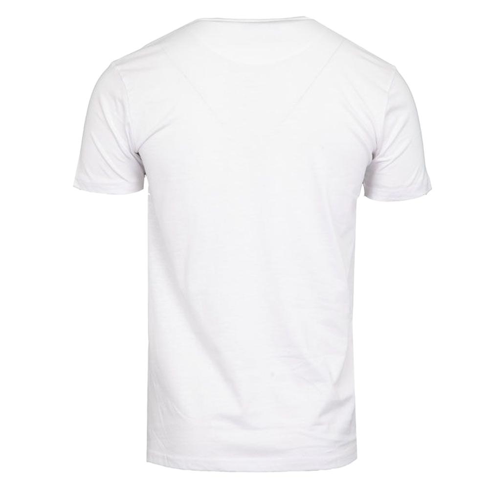 T-shirt Blanc Homme Best Mountain Photoprint vue 2