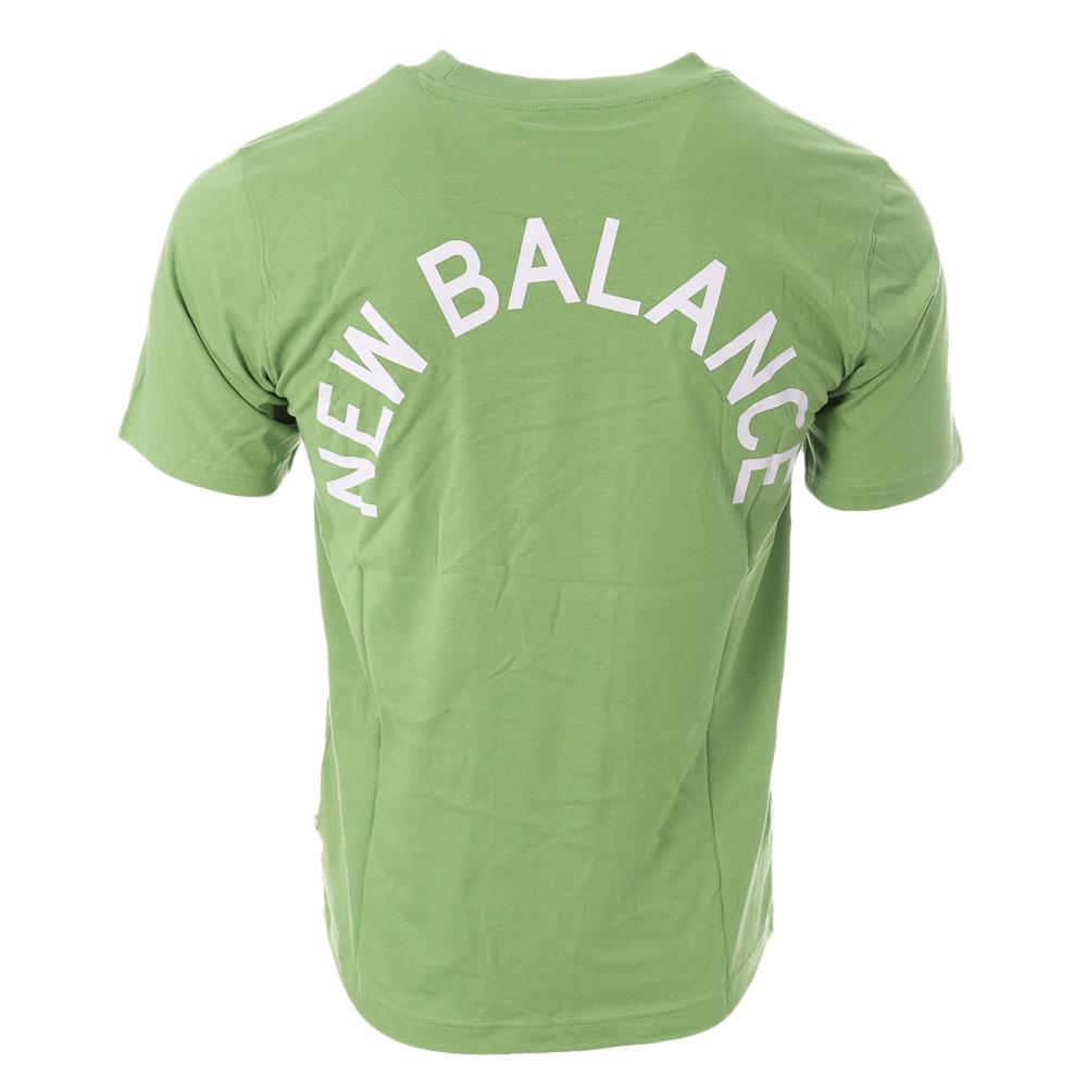 T-shirt Vert Homme New Balance Seasonal MT43907 vue 2