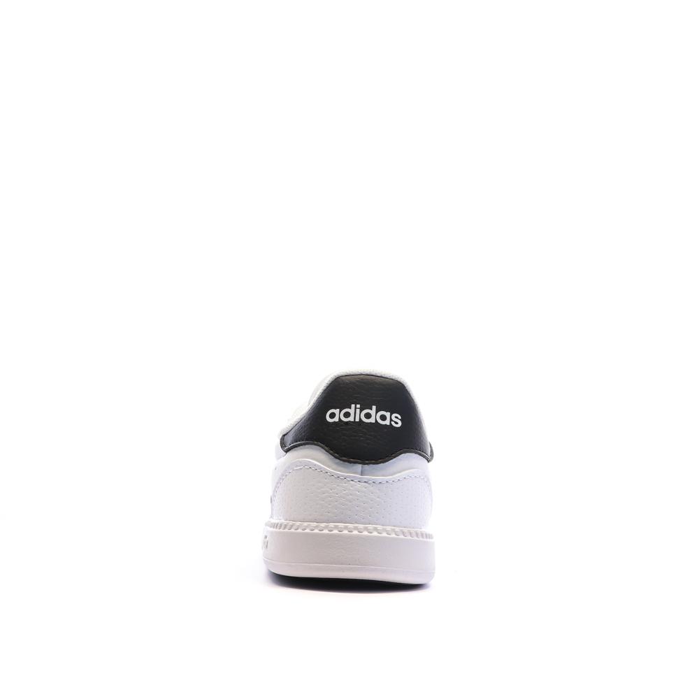 Baskets Blanches/Noir Femme Adidas Breaknet Sleek vue 3