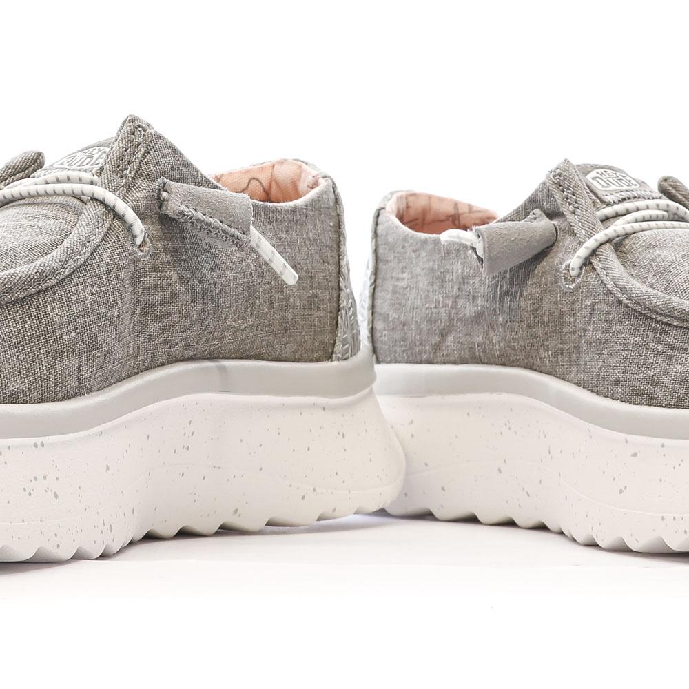Chaussures Grises Femme Hey Dude Peak Chambra vue 7