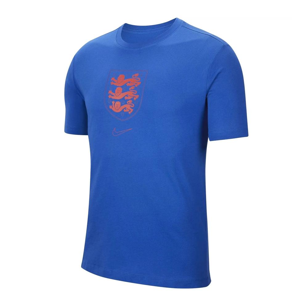 Angleterre T-shirt Bleu Homme Nike Evergreen Crest pas cher