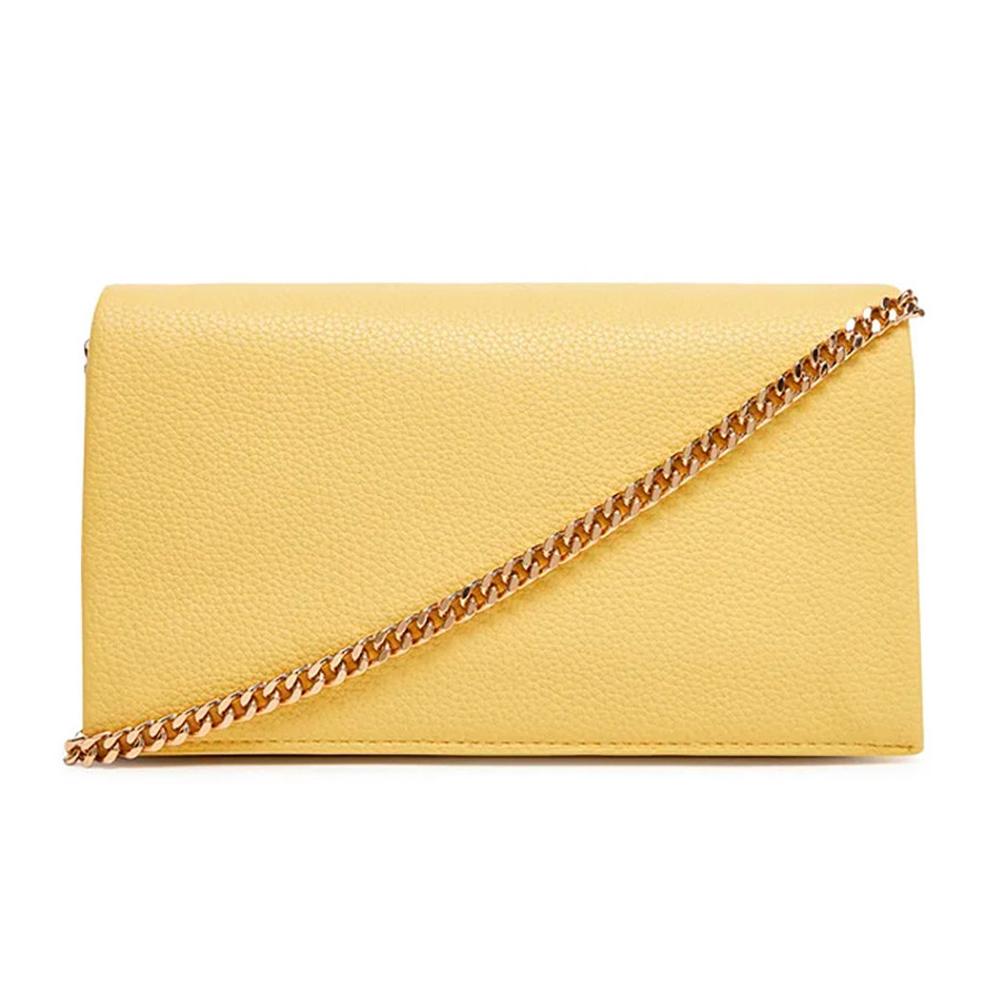 Sac à Bandoulière Jaune Femme Tommy Hilfiger Th Her Flap vue 2