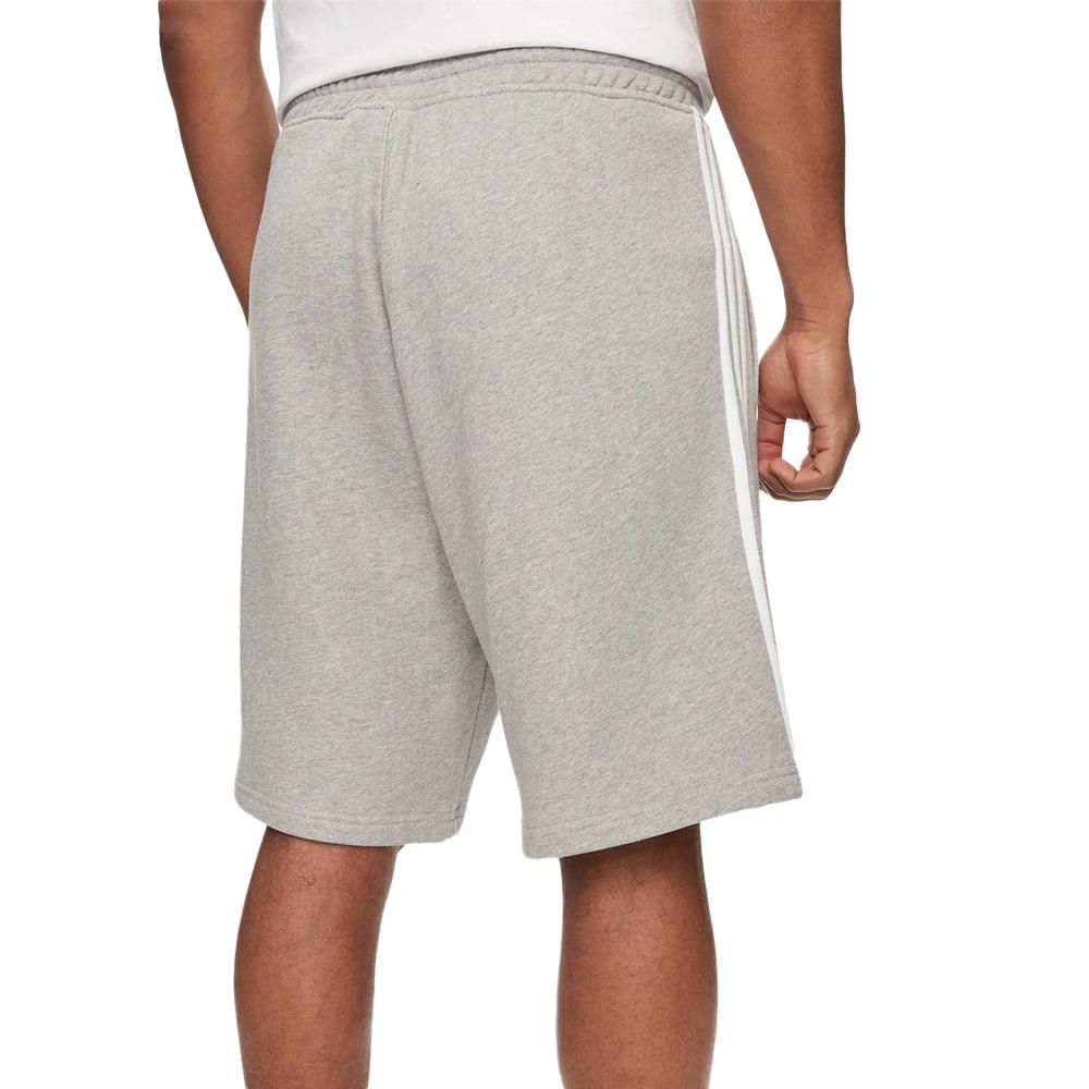 Short Gris Homme Adidas 3-stripe vue 2