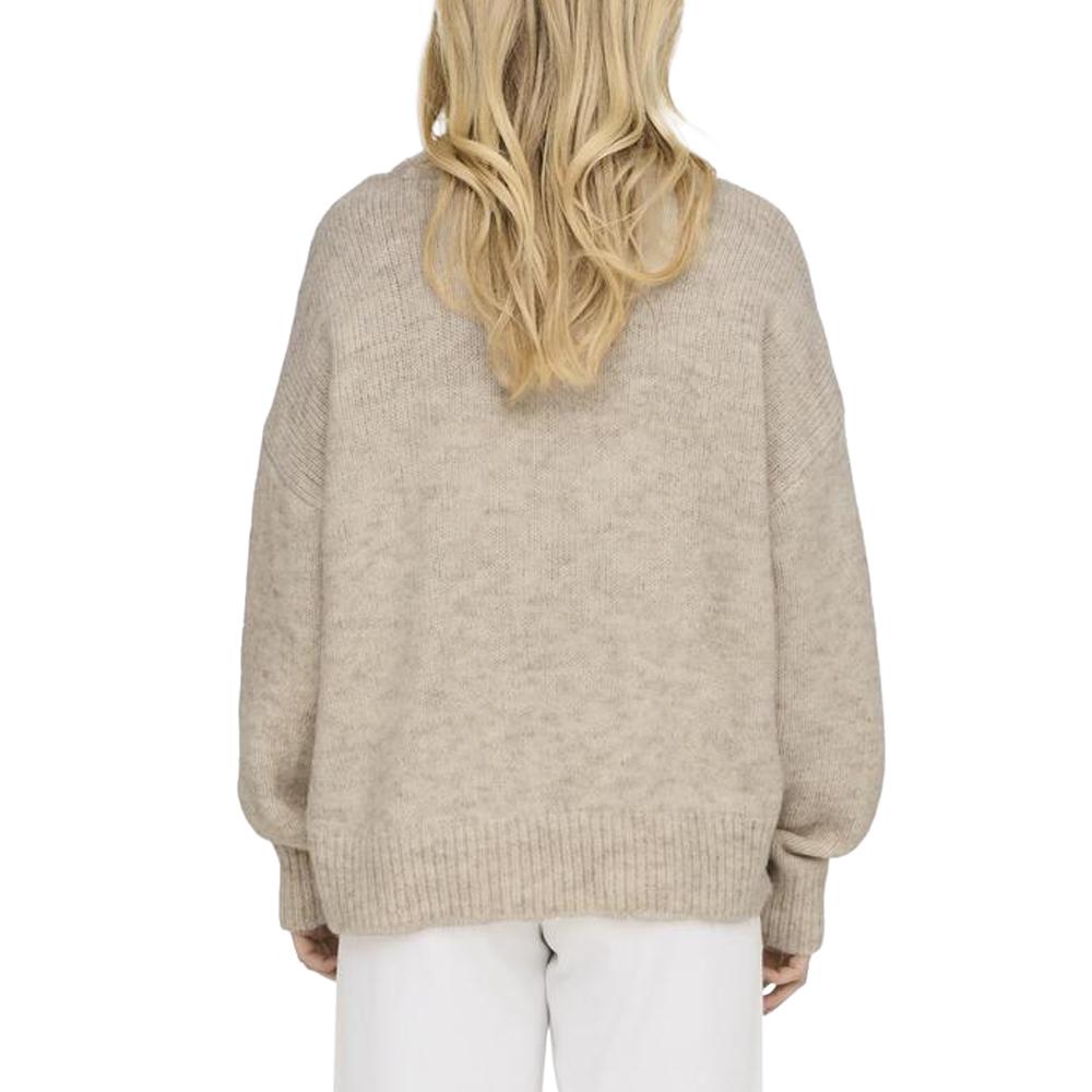 Pull Kaki/Beige Femme Only Gro vue 2