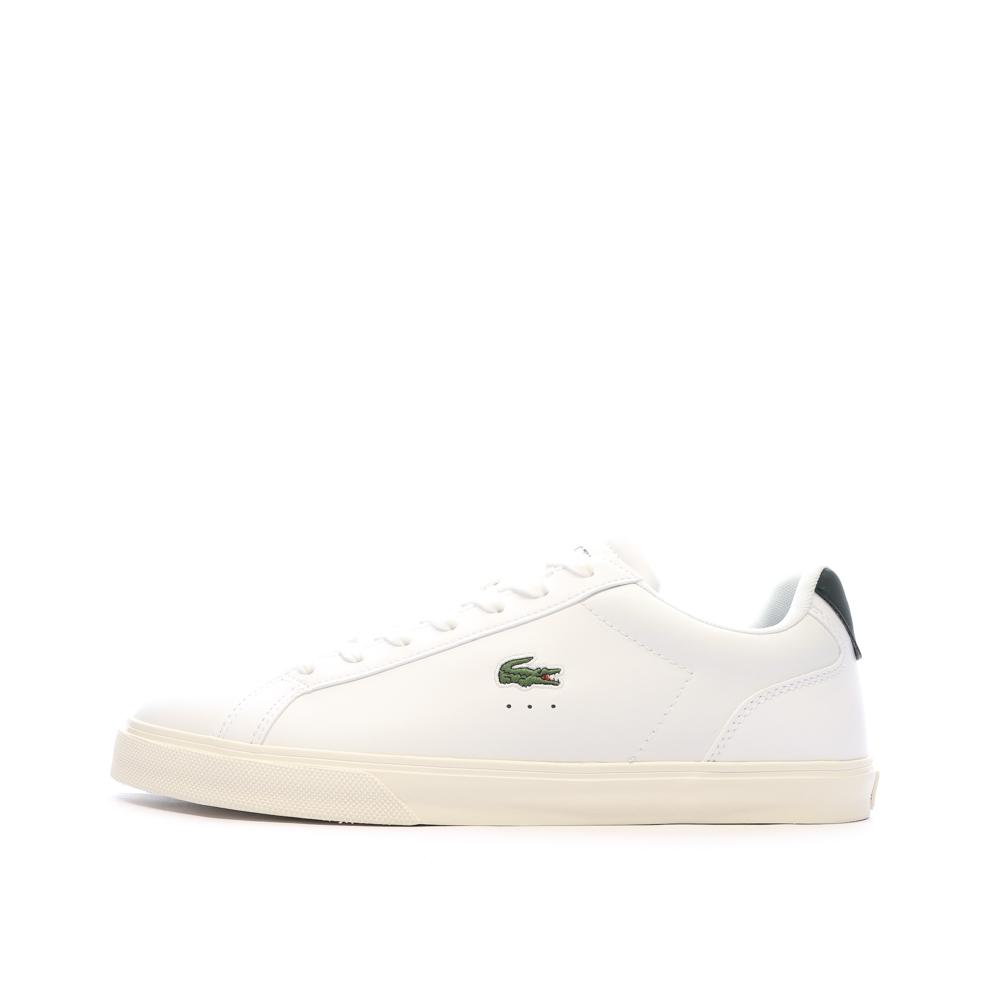 Baskets Blanches Homme Lacoste Vulcanized1R5 pas cher