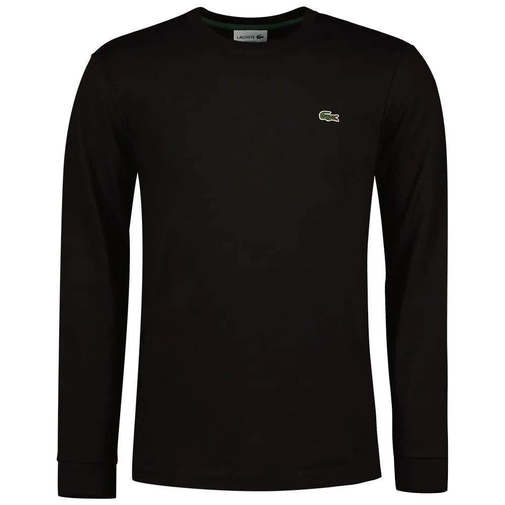 T-Shirt Manches longues Noir Mixte Lacoste TH3662 pas cher