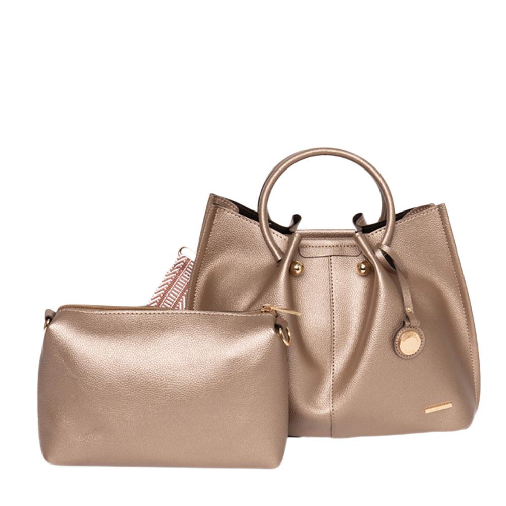 Sac Bandoulière Marron Femme Manoukian Camille vue 4