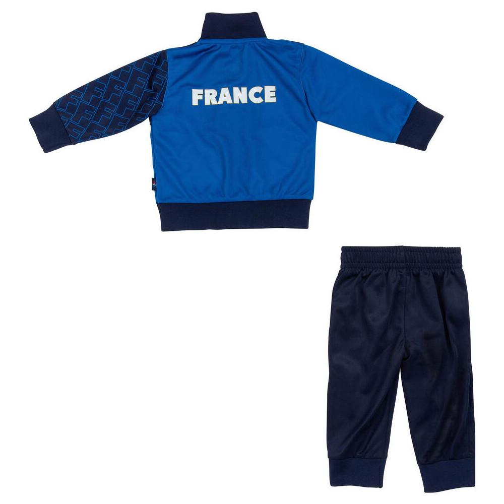 Ensemble Noir/Bleu bébé garçon Equipe de France vue 2