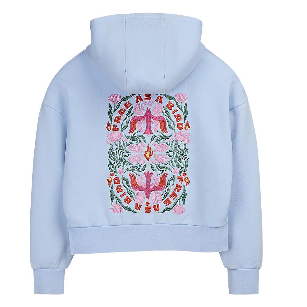 Pastellblauer Sweater für Jungen „Teddy Smith Hoody“ Ansicht 2