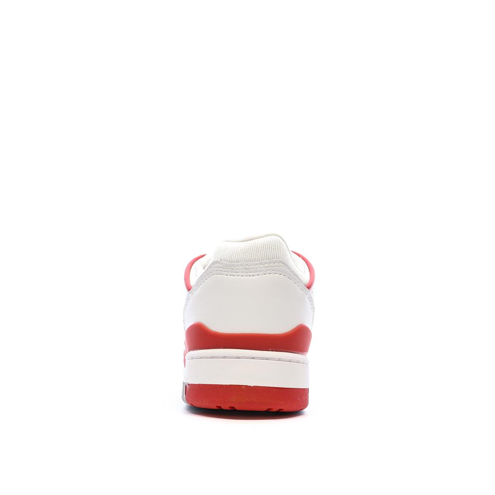Baskets Blanches/Rouges Homme Le Coq Sportif Nineties vue 3