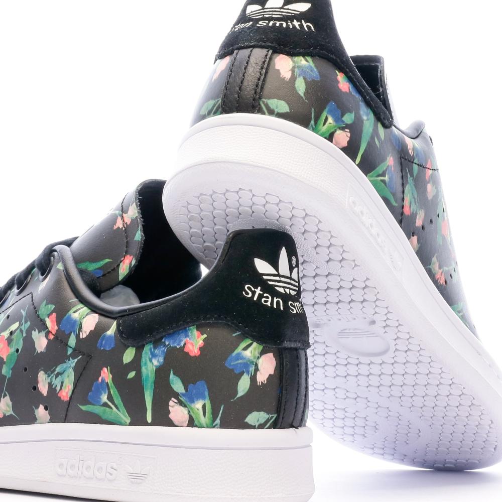 Baskets Noires Femme Adidas Stan Smith W vue 7