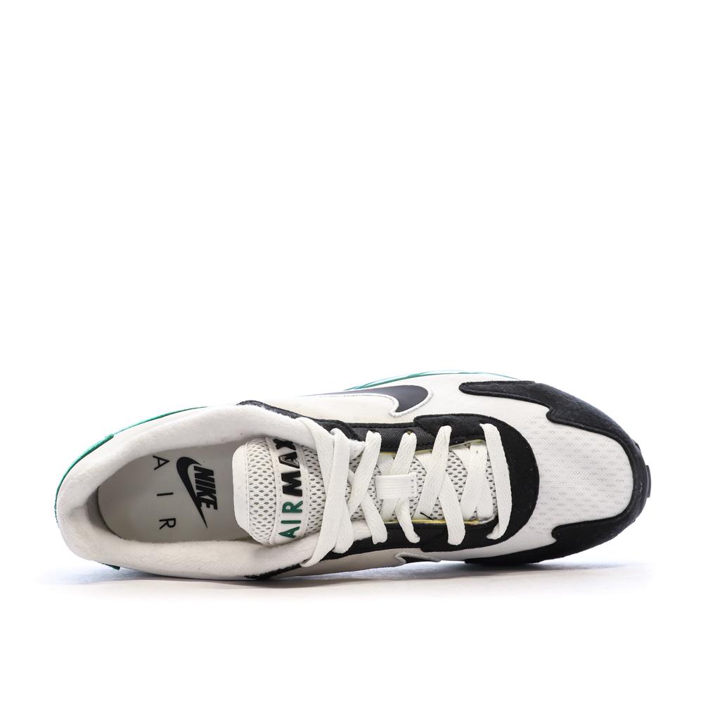Baskets Blanc/Vert/Noir Homme Nike Air Max Solo vue 4