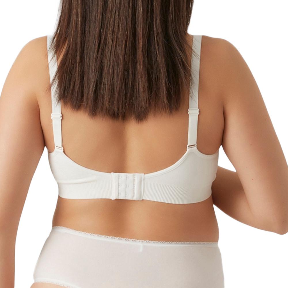 2x Soutien gorge Allaitement Blanc/Rose Femme Mamalicious Lilja vue 2