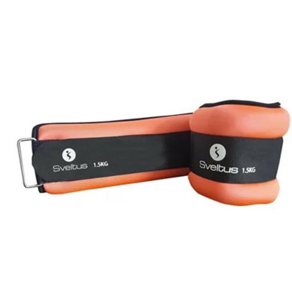 Haltères Lot De 2 Bracelets 1.5kg Rouge pas cher