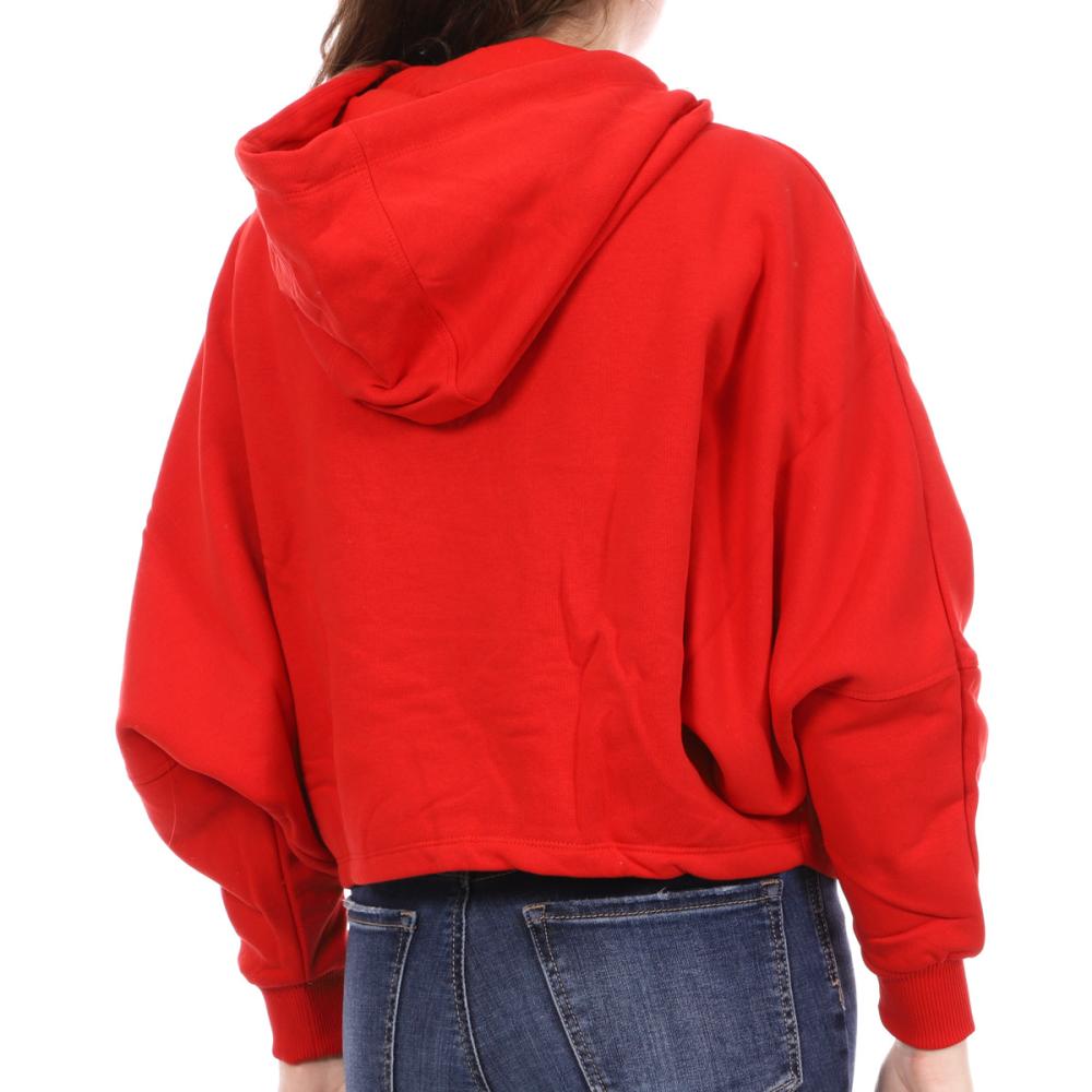 Sweat Rouge court Femme Supreme Grip Cornelia vue 2