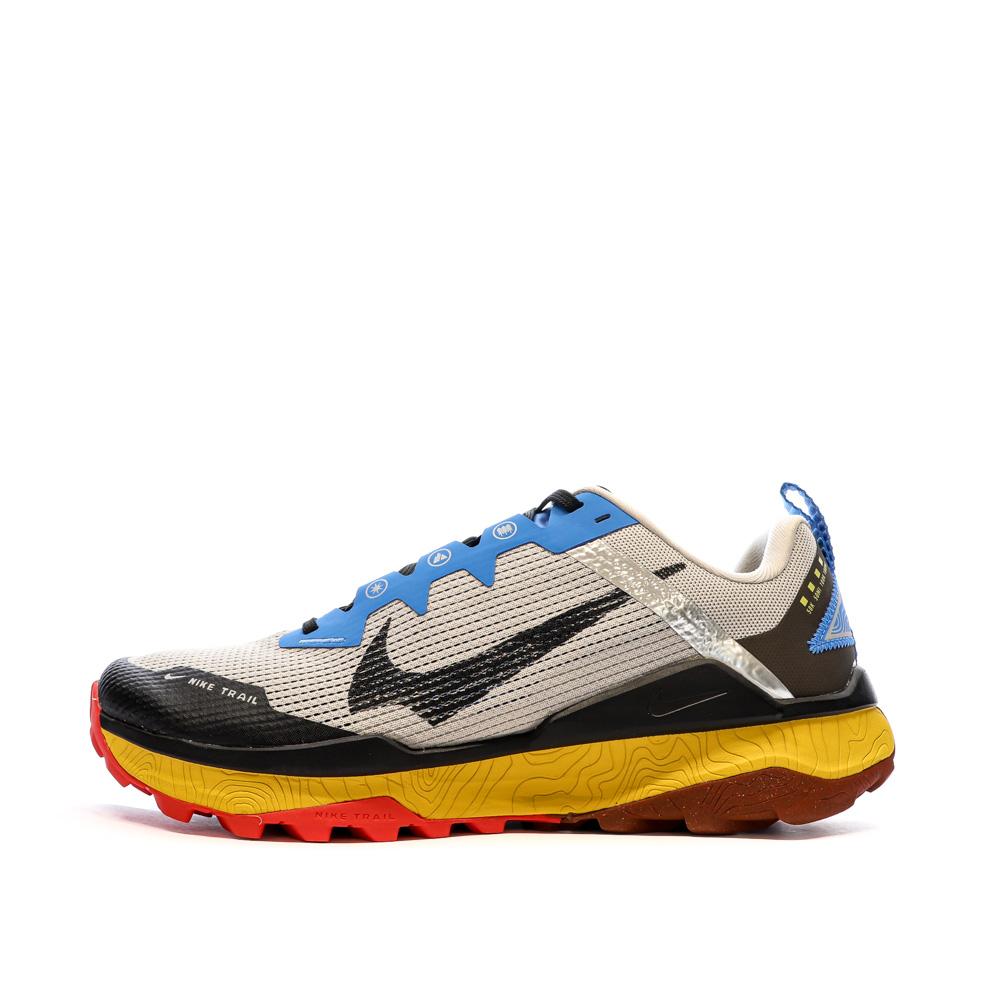 Chaussures de Trail Gris Homme Nike React Wildhorse 8 pas cher