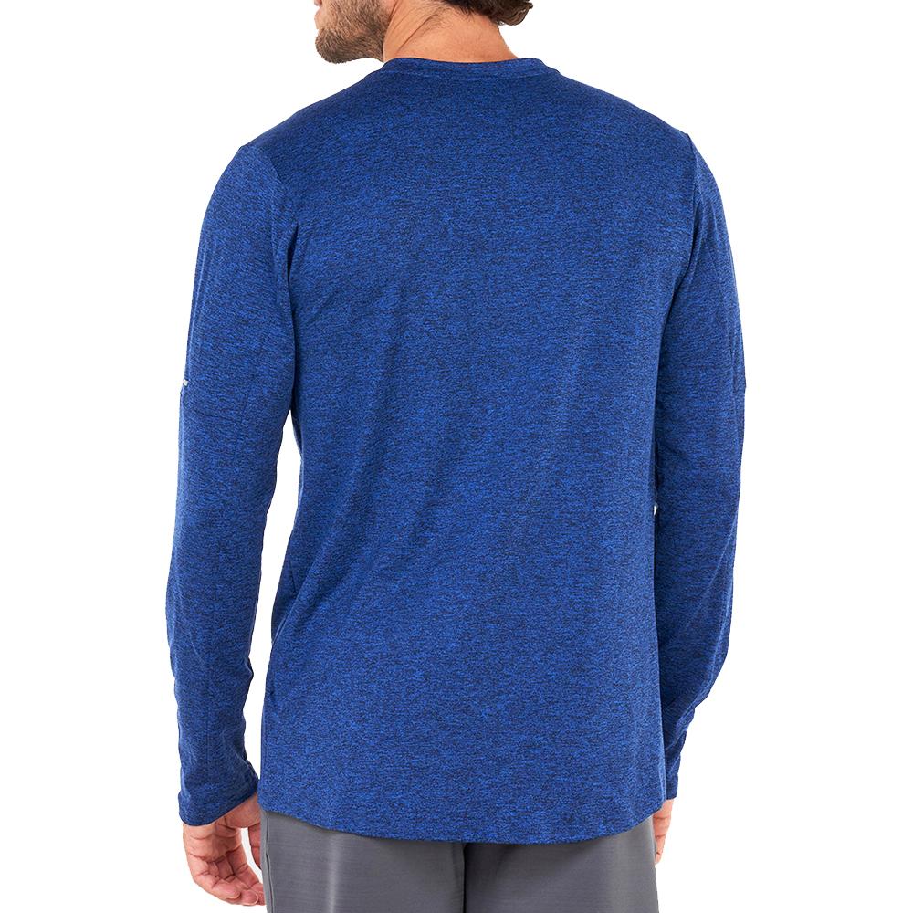 T-shirt Manches Longues Bleu Homme Nike Elmnt Crew vue 2