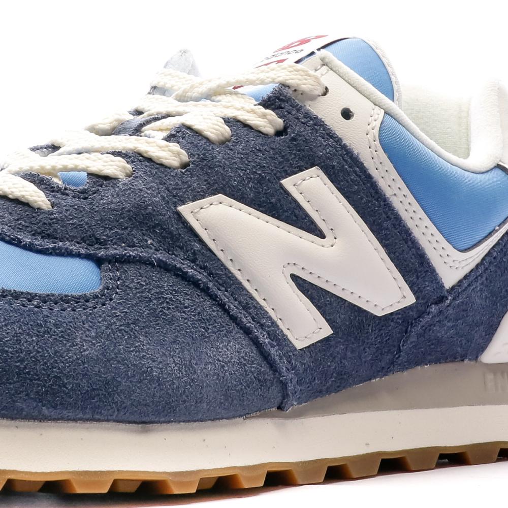 Baskets Bleues Homme New Balance 574 vue 7