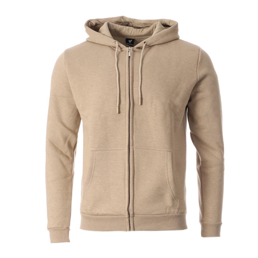 Sweat à Zippée Beige Homme Just Emporio 520 pas cher