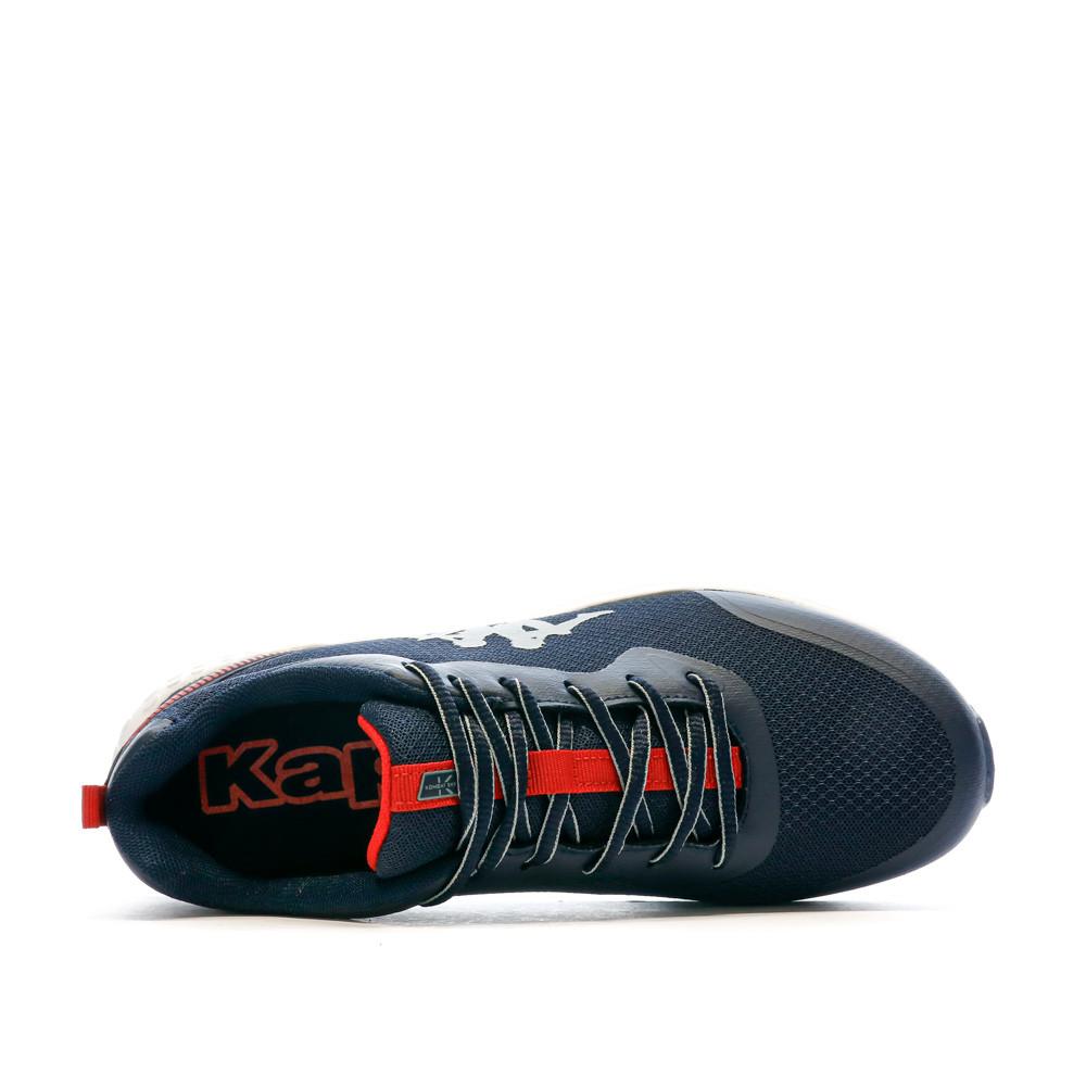 Baskets Marines/Rouges Homme Kappa Glinch vue 4
