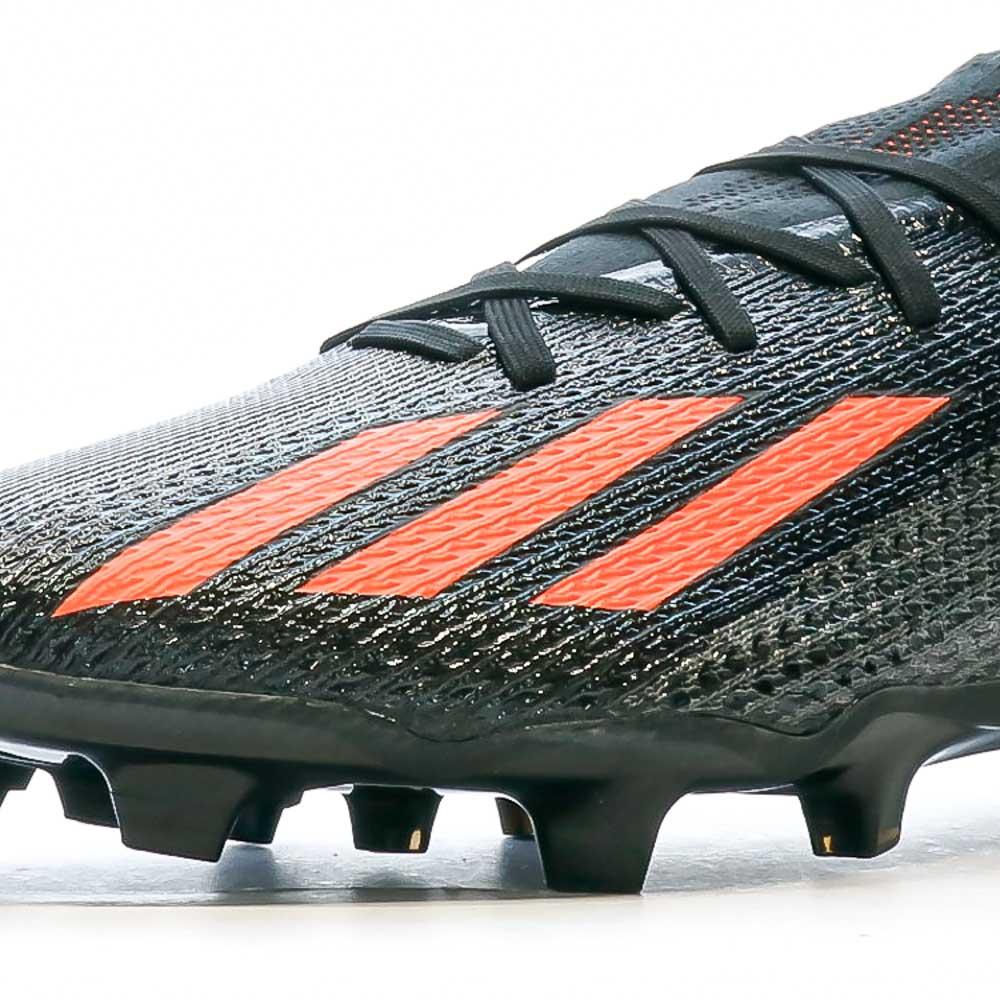 Chaussures de foot Noires Homme Adidas X Speedportal.2 FG vue 7