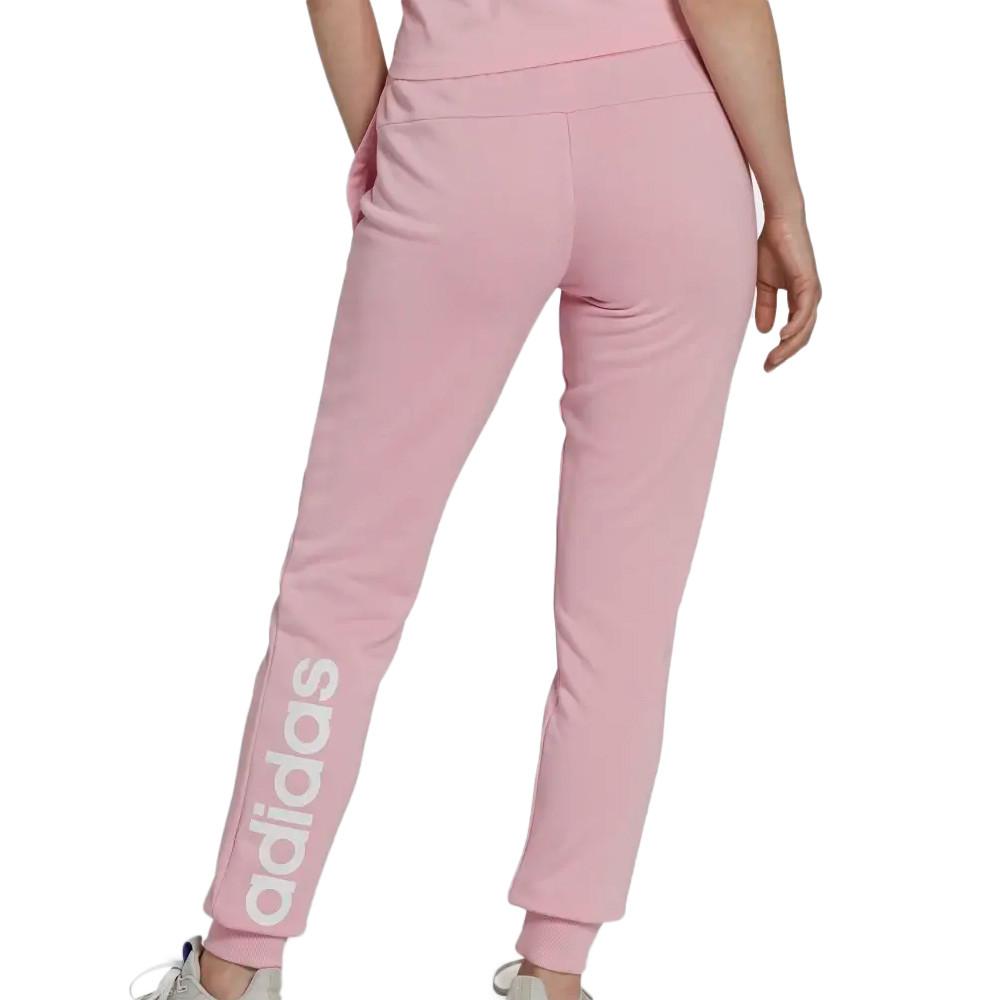 Jogging Rose Femme Adidas Lin vue 2
