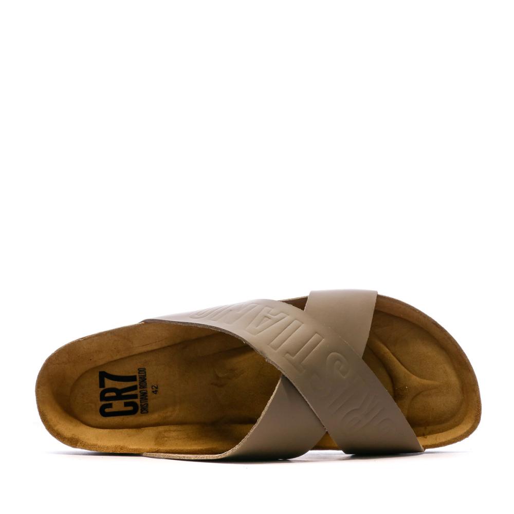 Sandales Marrons Homme CR7 Paros vue 4